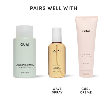 OUAI Anti Dandruff Shampoo – Calming Scalp Care Ritual for Nightly Self-Care Routine, 10 Fl Oz