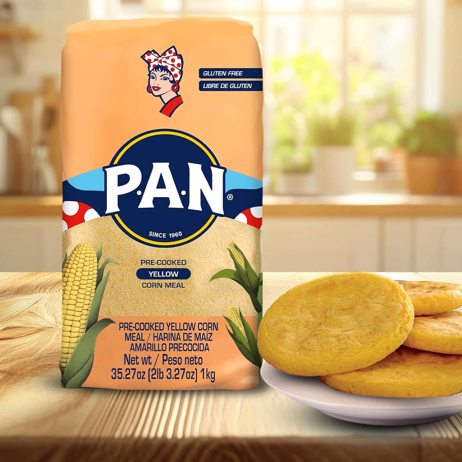 P.A.N. Yellow Corn Meal – 10-Minute Arepa Mix for Efficient Weeknight Meal Prep