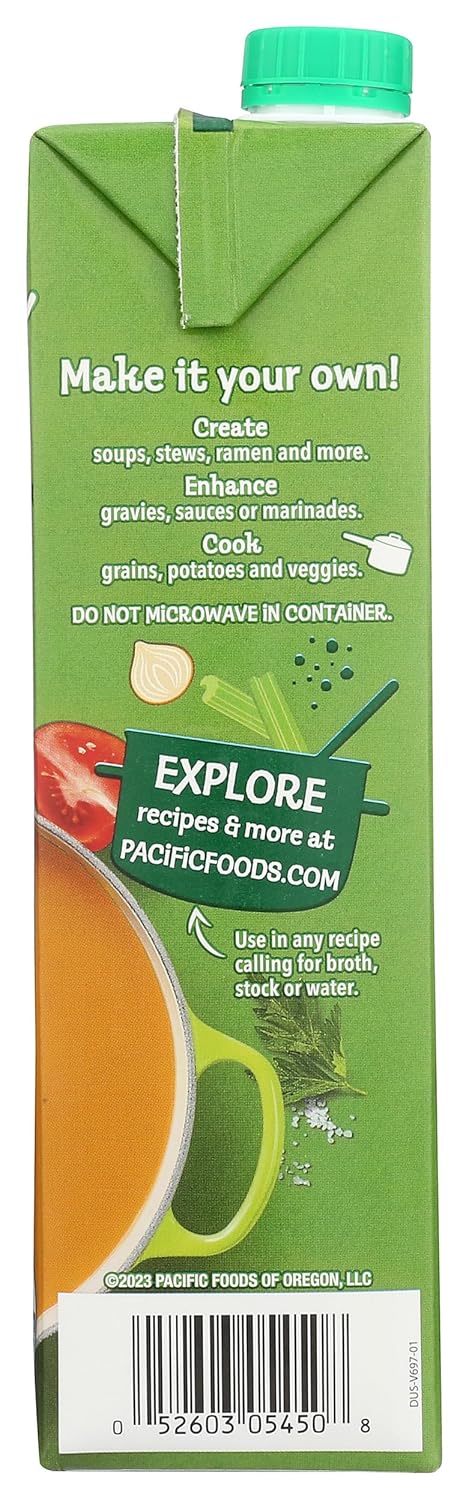 Pacific Foods Organic Low Sodium Vegetable Broth – One Simple Ingredient for Uncluttered Pantry Cooking
