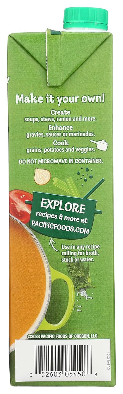 Pacific Foods Organic Low Sodium Vegetable Broth – One Simple Ingredient for Uncluttered Pantry Cooking