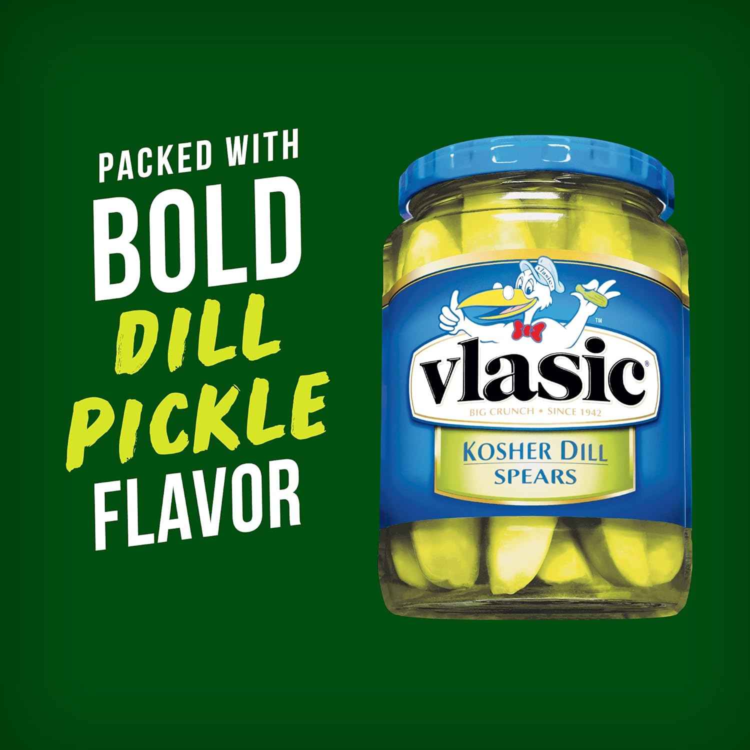 BIGS Sunflower Seeds Vlasic Dill Pickle Flavor 5.35 oz – Slow-Burn Desk Snack for Mindful Eating and Portion Control