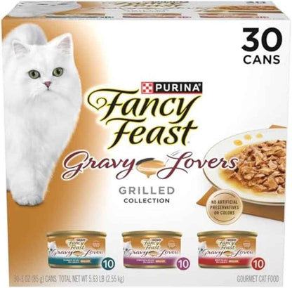 Purina Fancy Feast Gravy Lovers Canned Cat Food – Practical Housewarming Gift for New Multi-Cat Households