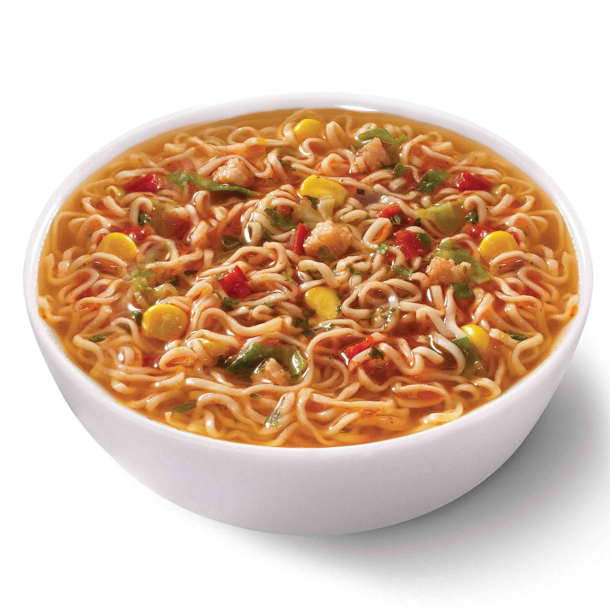 Nissin Hot & Spicy Fire Wok Sizzlin' Rich Pork – Late-Night Study Snack for College Dorm Desk, Ready in 6 Minutes
