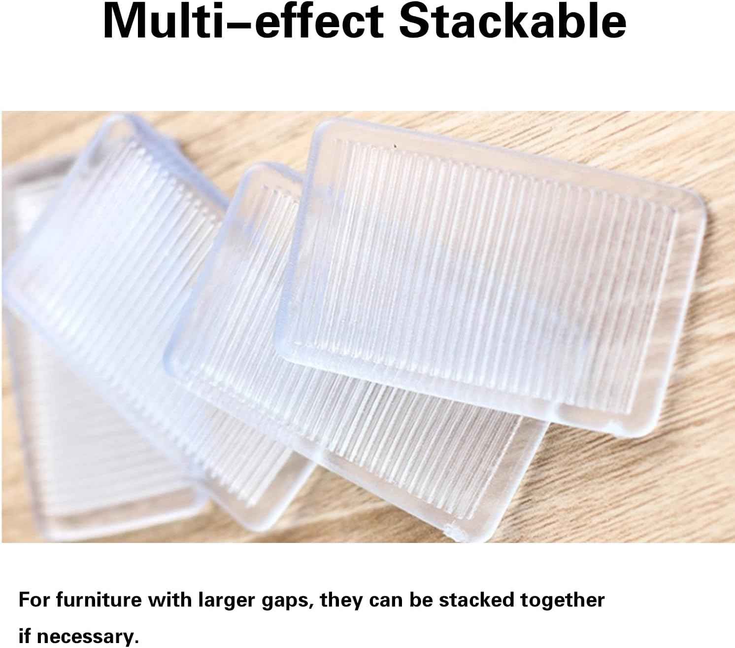 Weather-Resistant Shims Pack of 8 – Outdoor Patio Furniture Leveler for Uneven Deck Boards