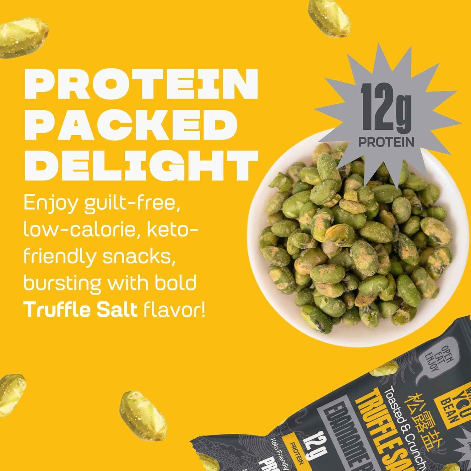 Where You Bean Edamame Snack – Thoughtful Gourmet Gift for the Health-Conscious Foodie