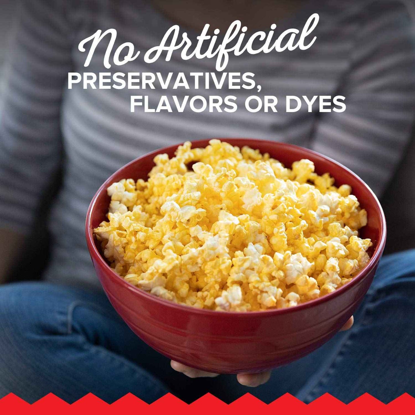 Orville Redenbacher's Gourmet Popcorn Kernels – Thoughtful Hostess Gift for Game Room & Backyard Patio, 30 oz Jar