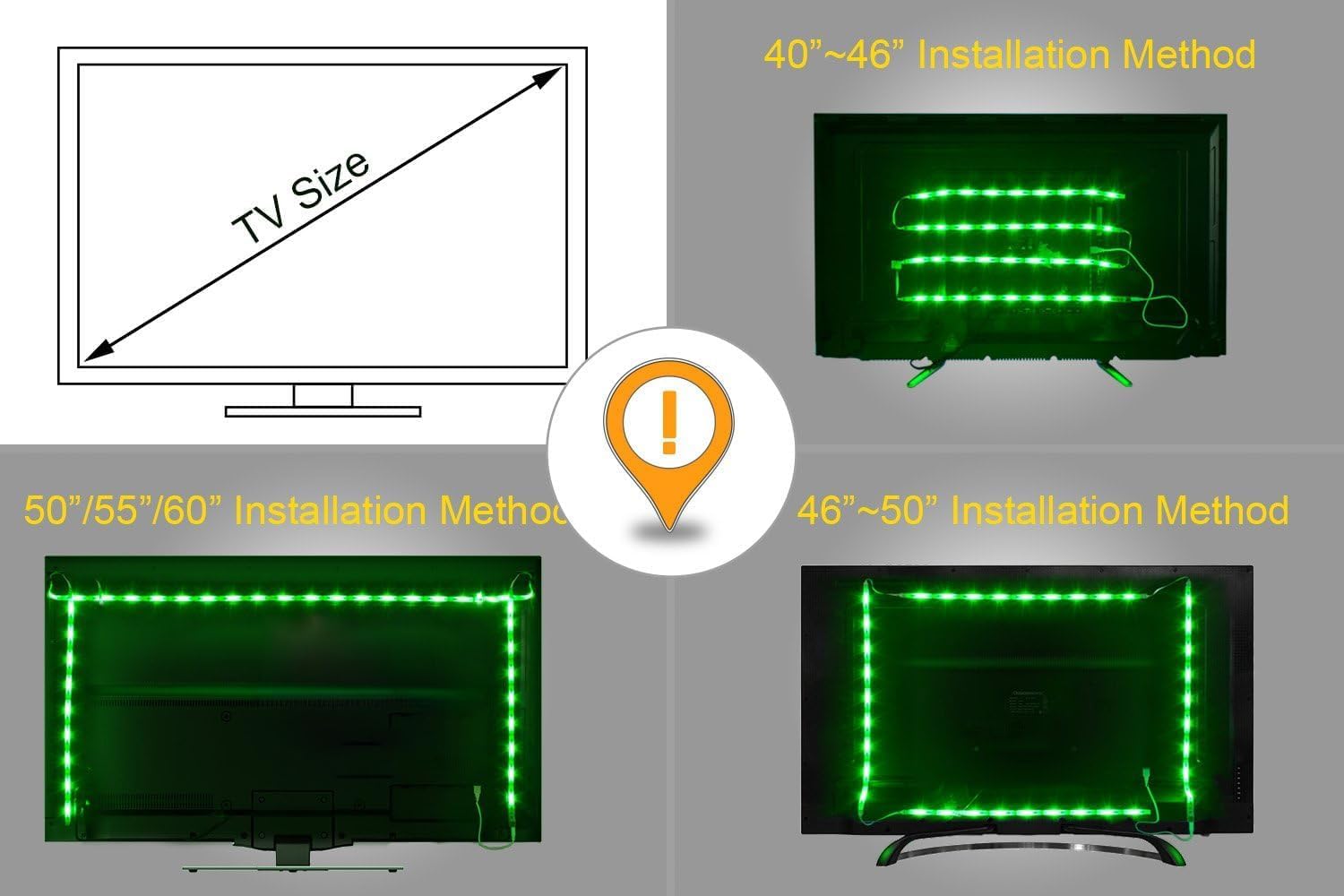 PANGTON VILLA USB TV Backlight Strip – Clean No-Cable Ambient Lighting for Simple Home Setups