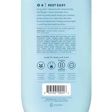 Method Body Wash, Pure Peace – Spa-Like Self-Care Shower Gel for the Primary Bathroom