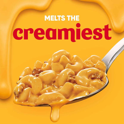 Velveeta Cheeseburger Mac Bowl – Quick Desk Microwave Meal for Back-to-Back Workdays, 9 oz Ready-to-Heat Tray