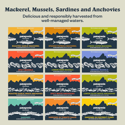 Patagonia Provisions Lemon Herb Mussels – Thoughtful Gourmet Gift for Healthy Foodie