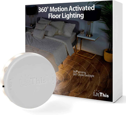 LuminAura Ambient Bed Light – 4000K Diffused Glow for Cozy Bedroom Decor