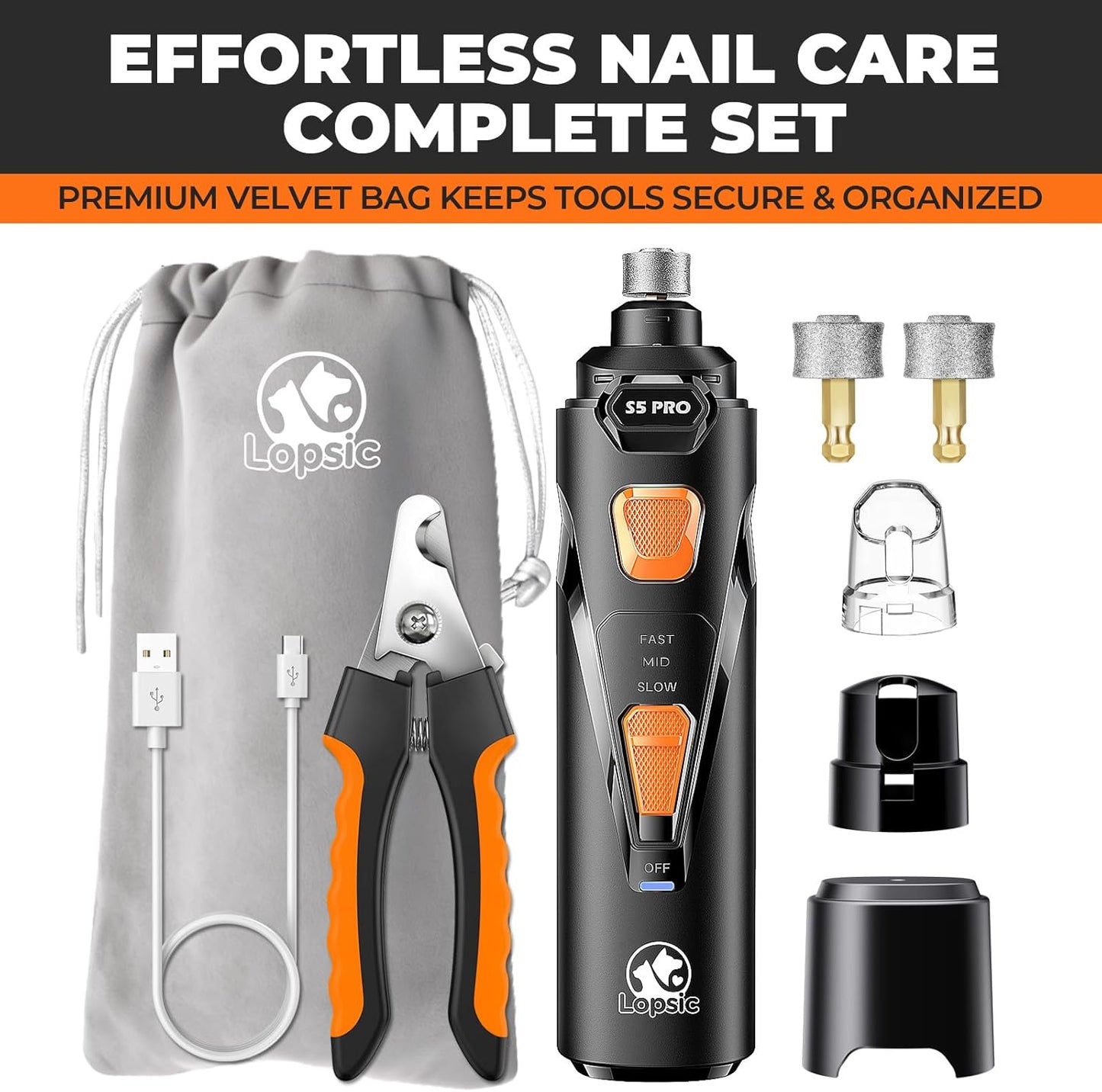PawPerfect Nail Grinder – Thoughtful Gift for New Puppy Parents and Cat Owners