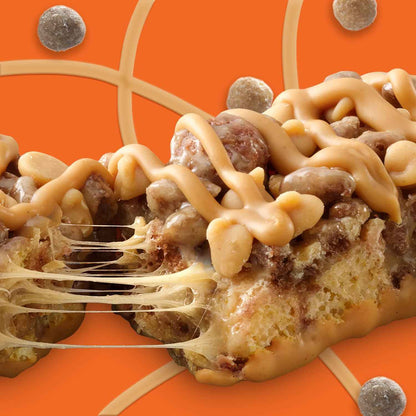 Reese's Puffs Cereal Bars – Desk-Drawer Midday Energy Snack for Busy Professionals, 16 ct Peanut Butter