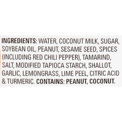 Thai Kitchen Peanut Satay Sauce – Vegan Dipping Sauce for Clean Eating and Self-Care Meals