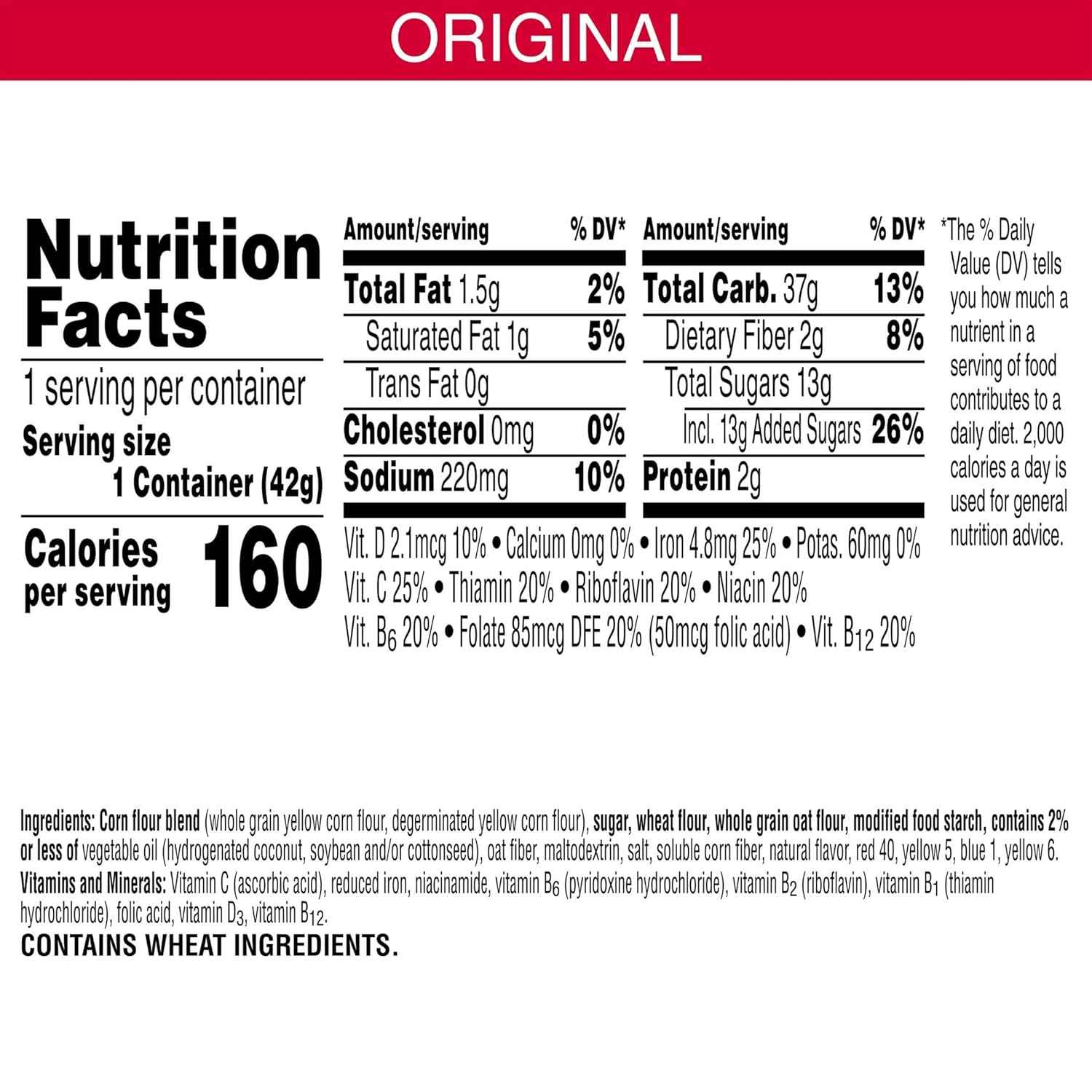 Kellogg's Froot Loops Cereal Cups – Road Trip Snack for the Car, 12 Single-Serve 1.5oz Cups