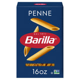 Barilla Penne Pasta, 16 oz Box – Non-GMO Durum Wheat Semolina for Wholesome Family Meals