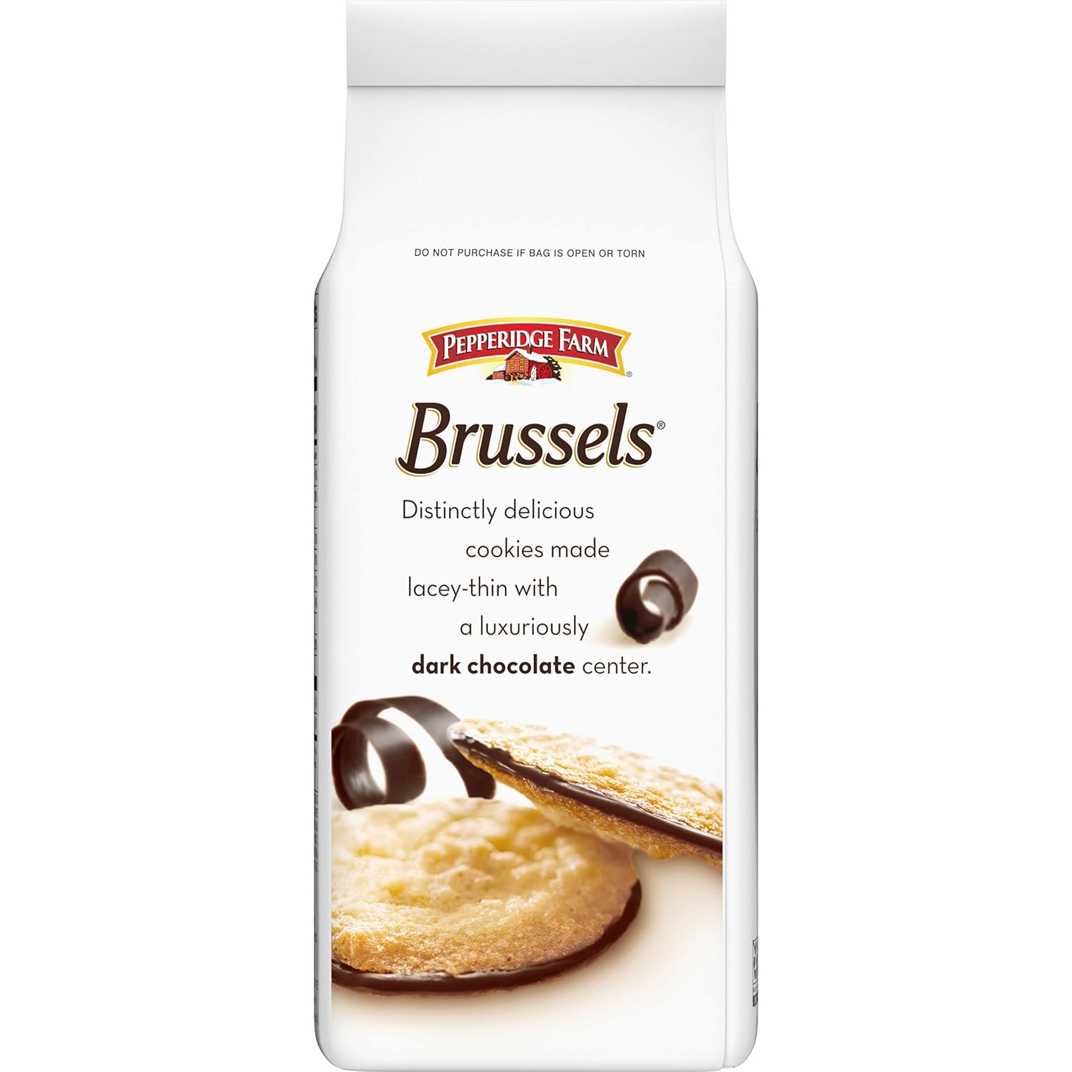 Pepperidge Farm Brussels Dark Chocolate Cookies – Simple Two-Ingredient Cookie for the Clean Pantry, Quiet Everyday Treat on the Counter