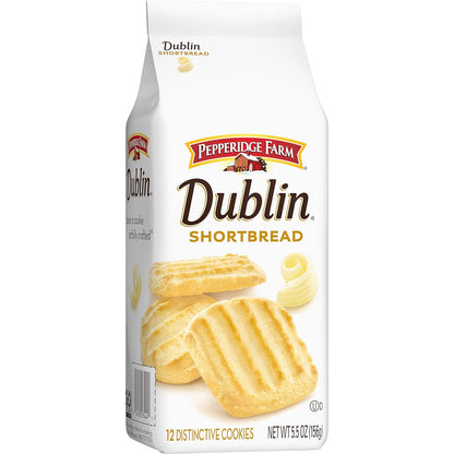 Pepperidge Farm Dublin Shortbread Cookies – Mindful Afternoon Tea Ritual, Light Butter Cookies for a Calming Break