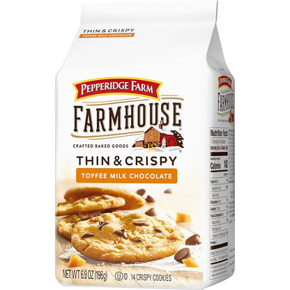 Pepperidge Farm Farmhouse Thin & Crispy Cookies – Better-for-You Indulgent Treat, No Artificial Additives