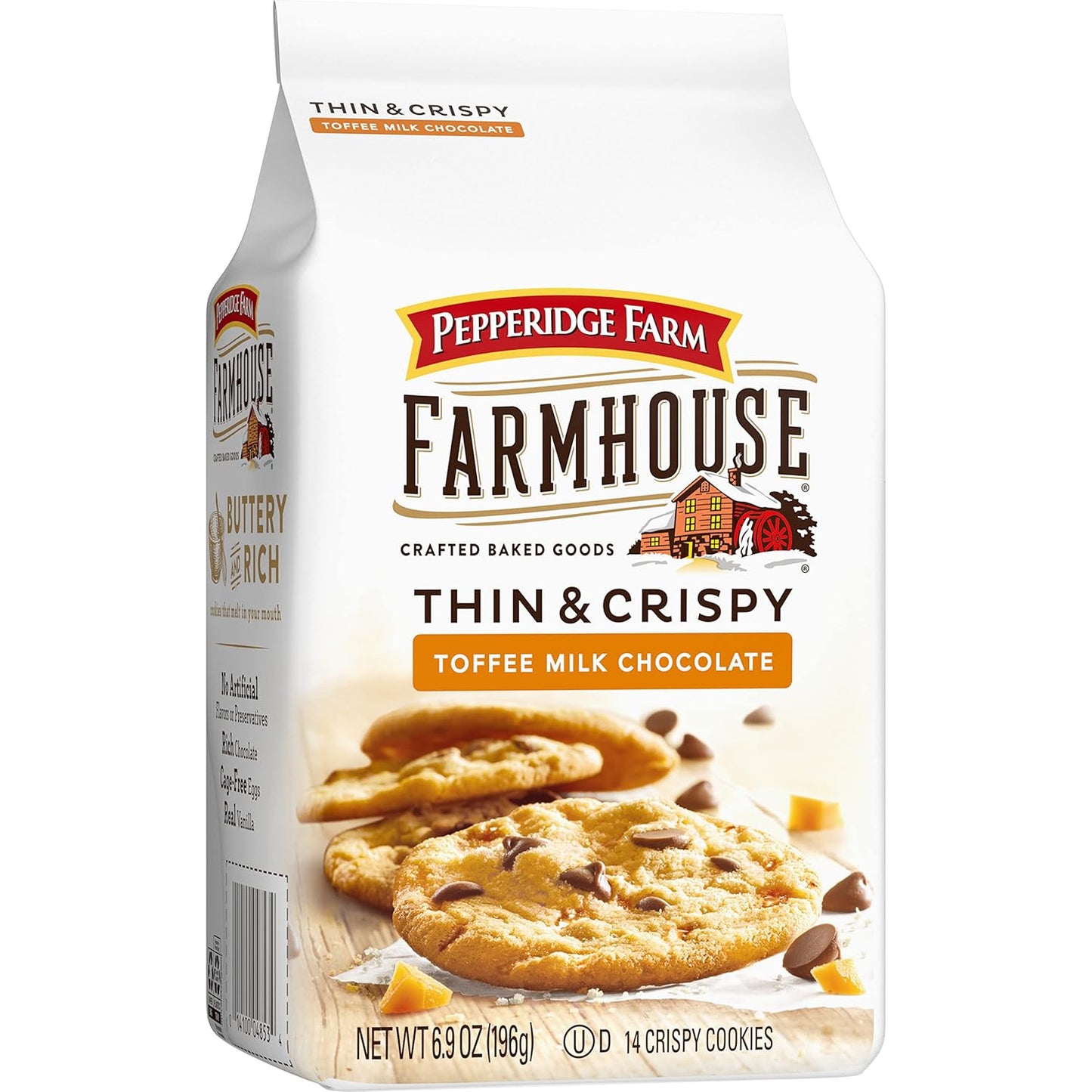 Pepperidge Farm Farmhouse Thin & Crispy Cookies – Better-for-You Indulgent Treat, No Artificial Additives