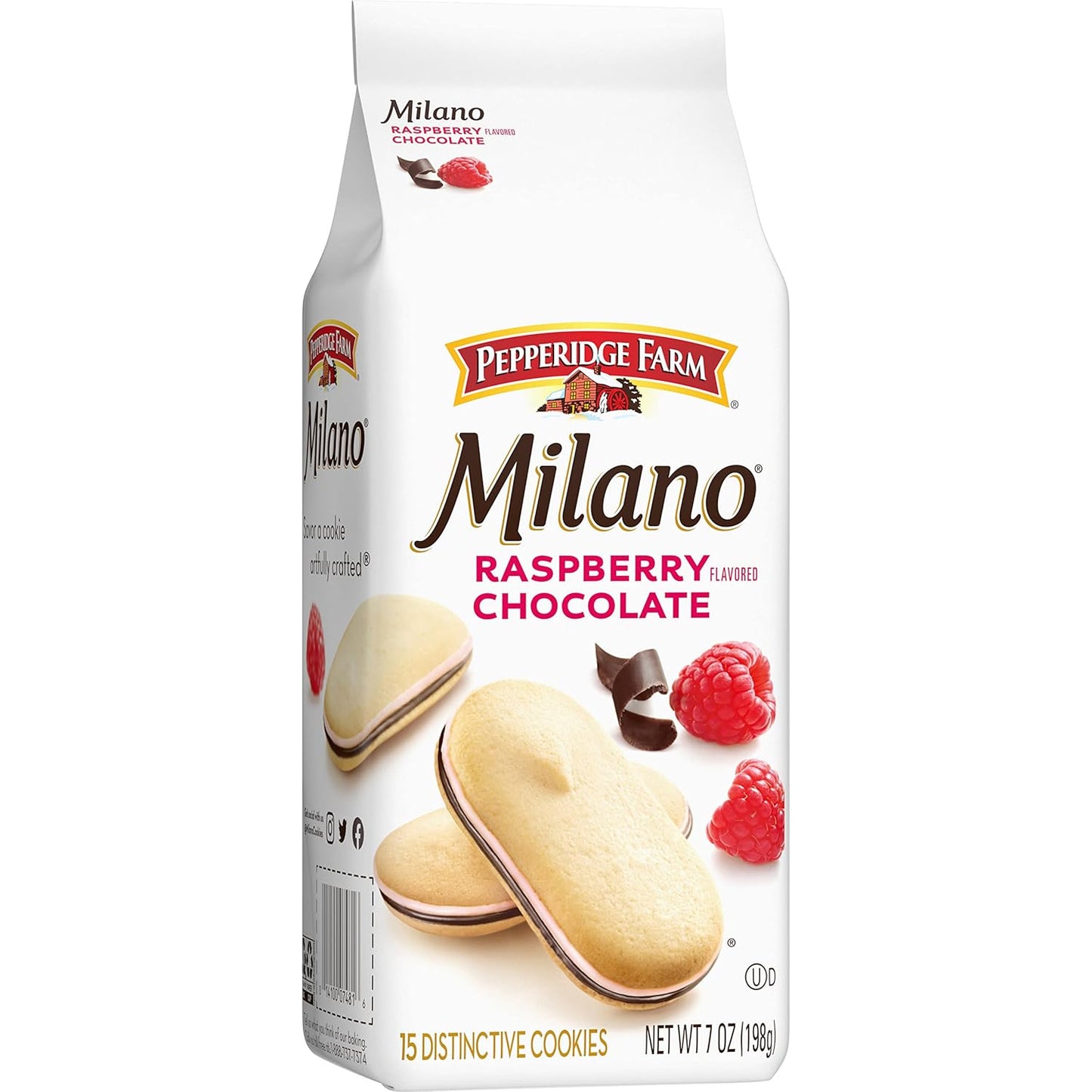 Pepperidge Farm Milano Cookies – Thoughtful Birthday Gift for Mom and Women Who Love Sweet Indulgences, 7 oz Bag