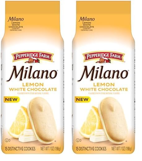 Pepperidge Farm Milano White Chocolate Lemon Cookies – Mindful Afternoon Tea Companion for Self-Care Rituals