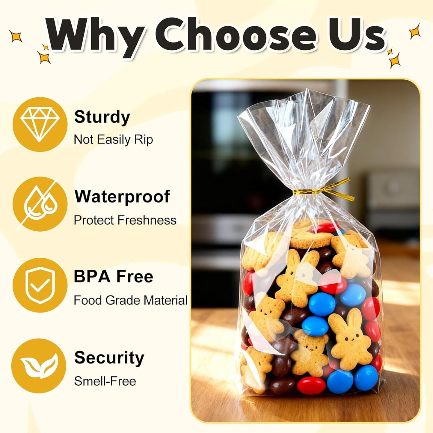 PigPotParty Premium Crystal-Clear Bags 6x9 – High-End Packaging for Handmade Soaps, Candles, and Luxury Gift Collections