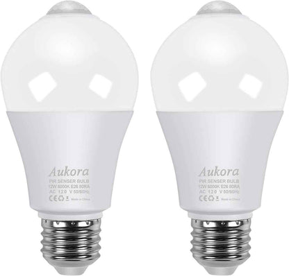 Aukora Motion Activated E26 Bulbs – Auto Shutoff Nightlight Replacement for Elderly Fall Prevention at Home