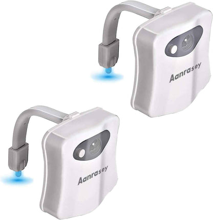 LumiPals Toilet Night Light – Fall Prevention Night Light for Elderly, Motion Activated Bathroom Safety LED