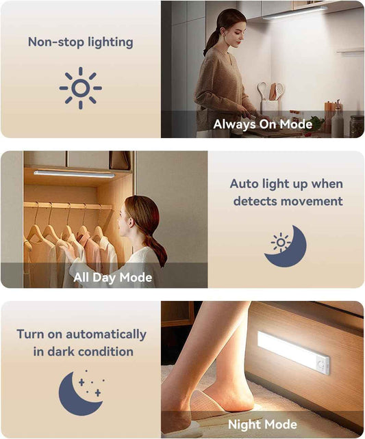 LuminTrail Slim LED Bar – Clean-Line Wireless Lighting for Clutter-Free Kitchens and Closets