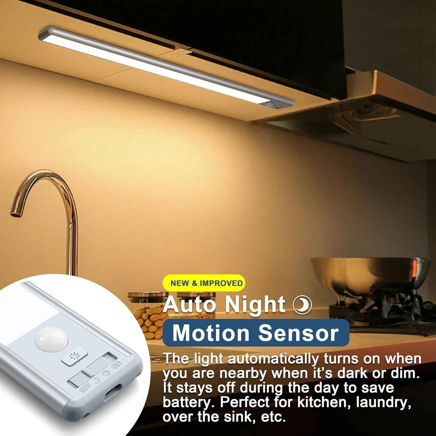 LuminReady Motion Light Set – Thoughtful Housewarming Gift for New Homeowners, 2-Pack