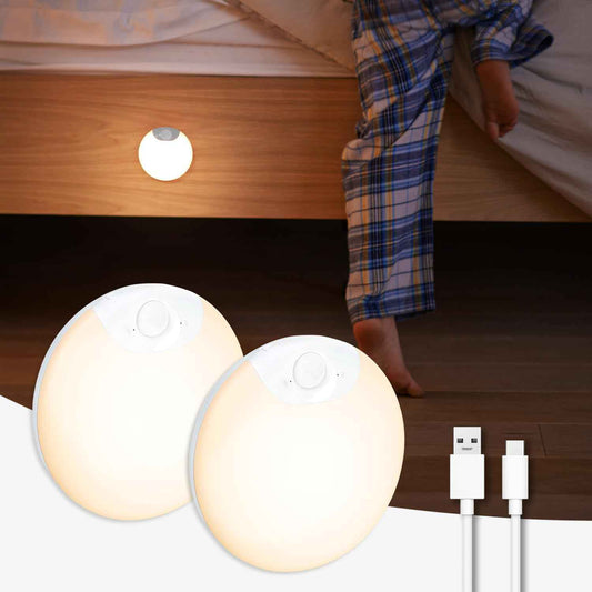 LuminAide Motion Sensor Night Light – Soft Nursery Lighting for Diaper Changes and Feedings