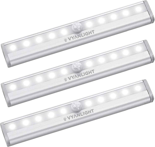 VYANLIGHT Motion Sensor Closet Light – Cord-Free, Child-Safe Lighting for Kids Bedrooms and Nursery Closets