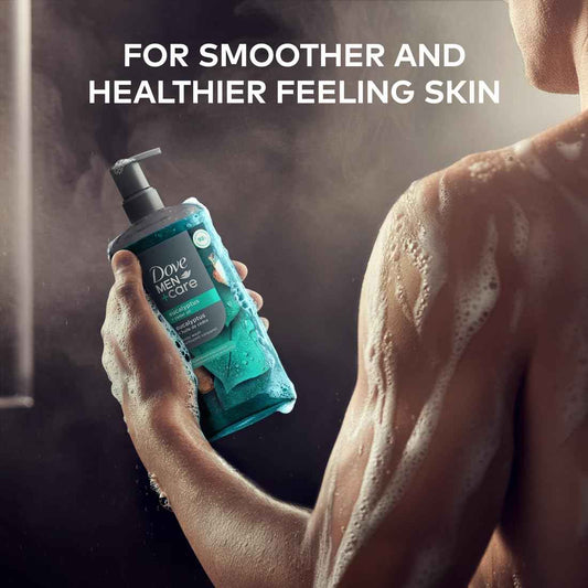 Dove Men Care Body Wash for Men | 26oz Pump Bottle for On-the-Go Locker Room and Travel Shower Use