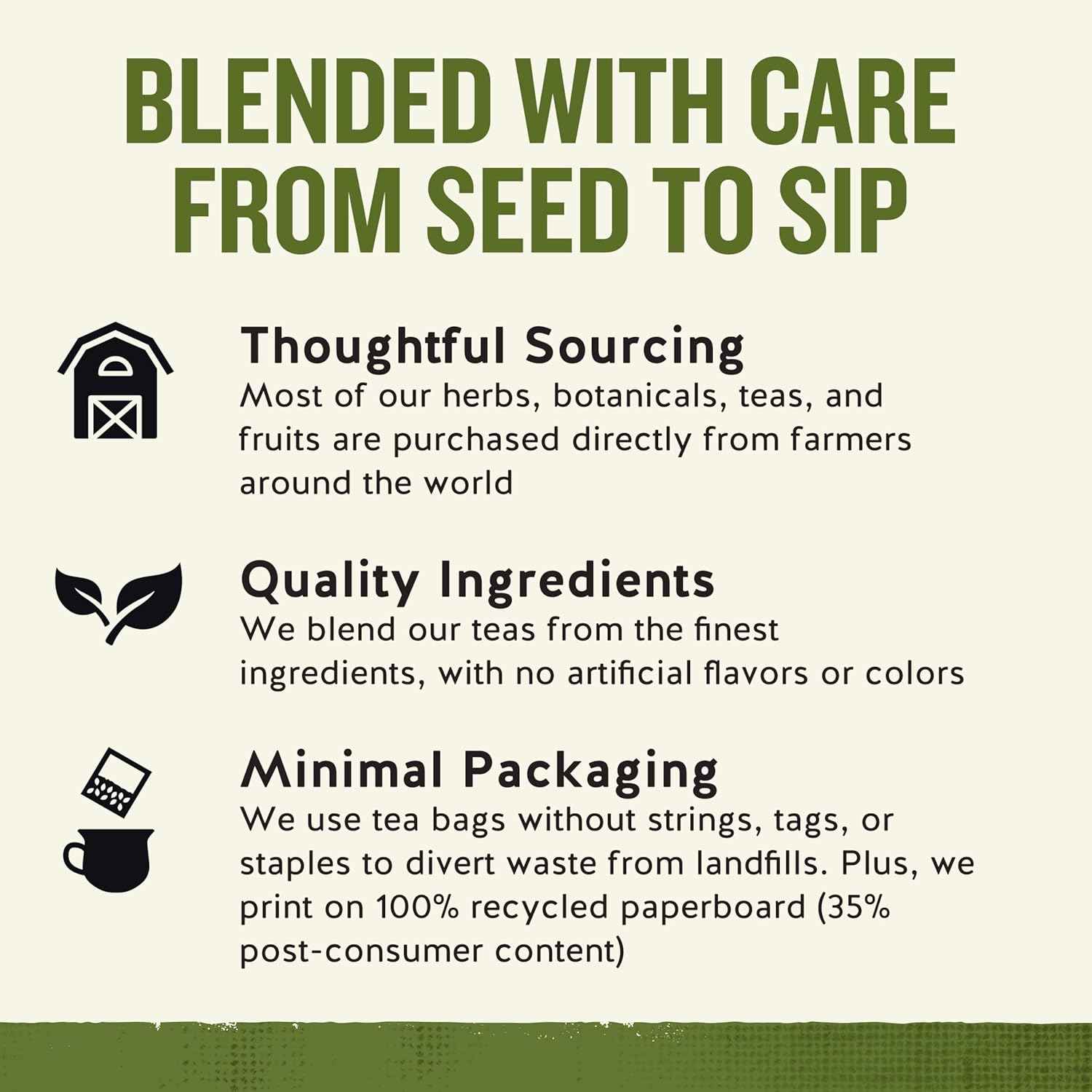 Celestial Seasonings Caffeine-Free Tea Bundle – Streamlined Wellness Pantry Item with Minimalist Recycled Design