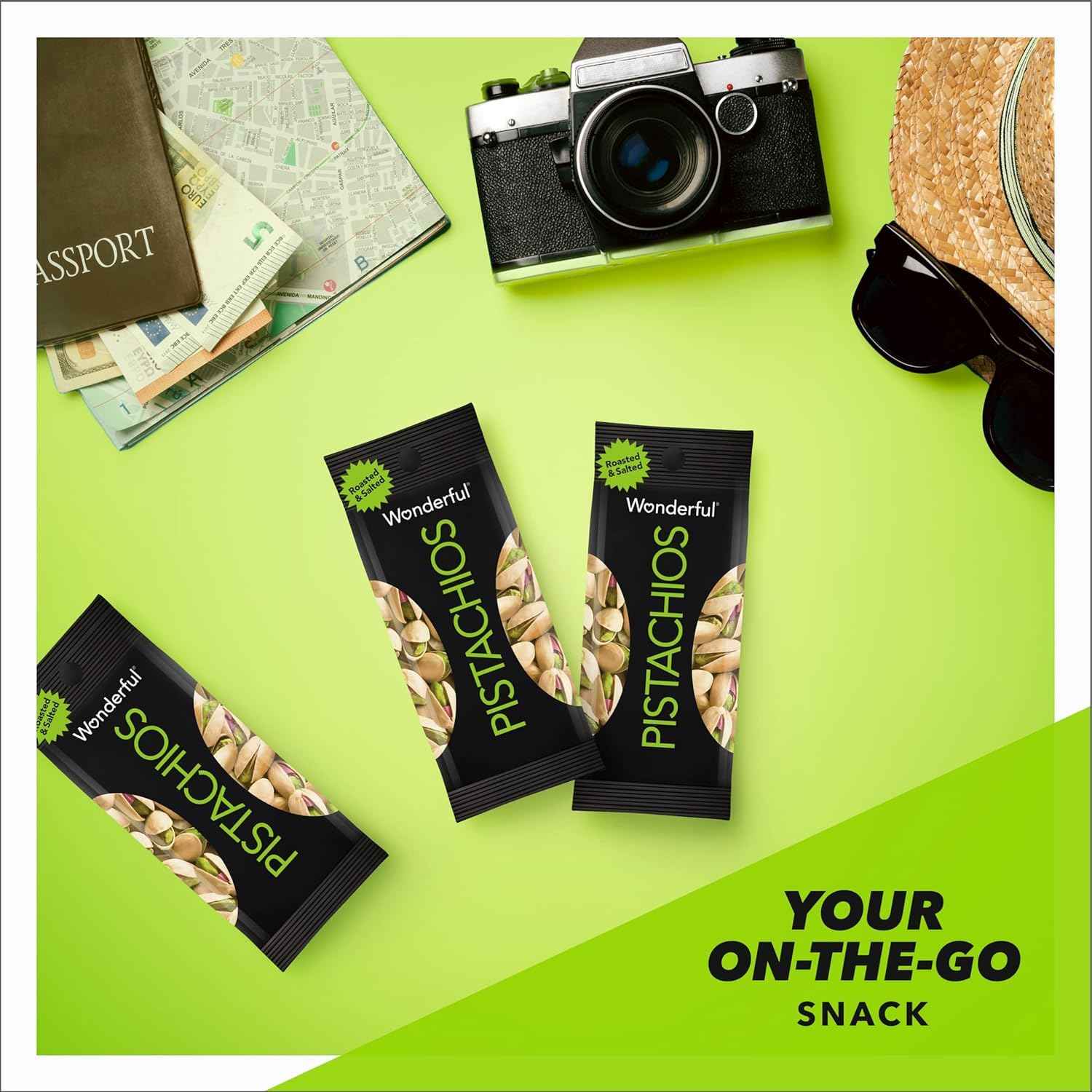 Wonderful Pistachios 14oz Resealable Salt & Pepper Bag – Thoughtful Hostess Gift for Entertaining