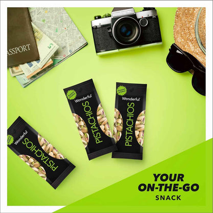 Wonderful Pistachios 14oz Resealable Salt & Pepper Bag – Thoughtful Hostess Gift for Entertaining