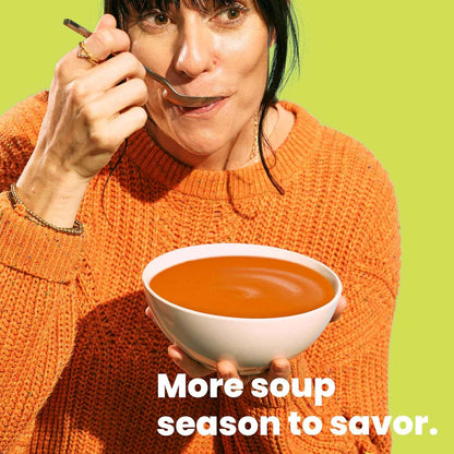 Pacific Foods Organic Tomato Basil Soup, 32 oz Carton – Family-Size Organic Soup for Kid-Friendly Weeknight Dinners, Vegan