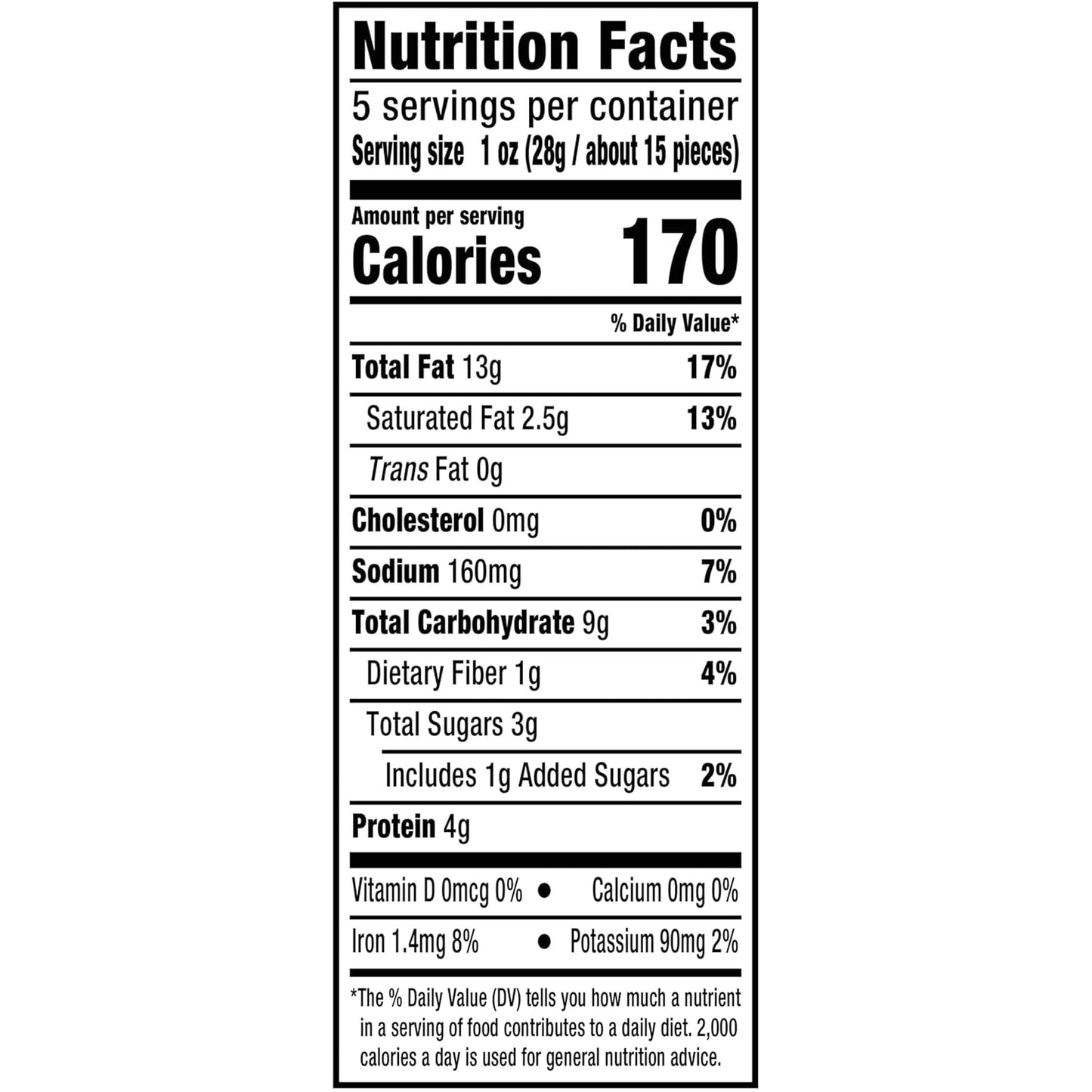 PLANTERS Dill Pickle Cashews 5oz Snack Packs - Commute-Friendly Protein Bite Between Meetings