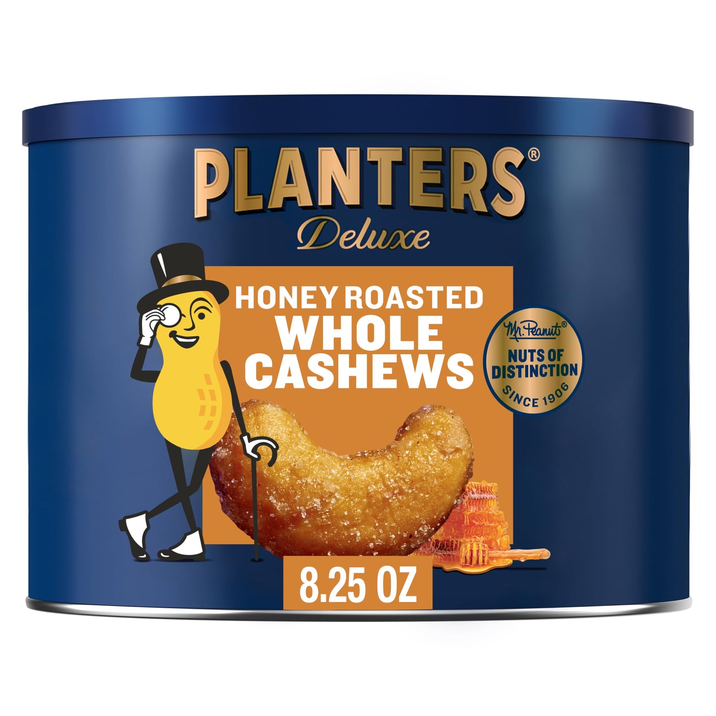 PLANTERS Whole Cashews with Sea Salt – Camping Trail Snack, Portable Protein for Hiking Trips