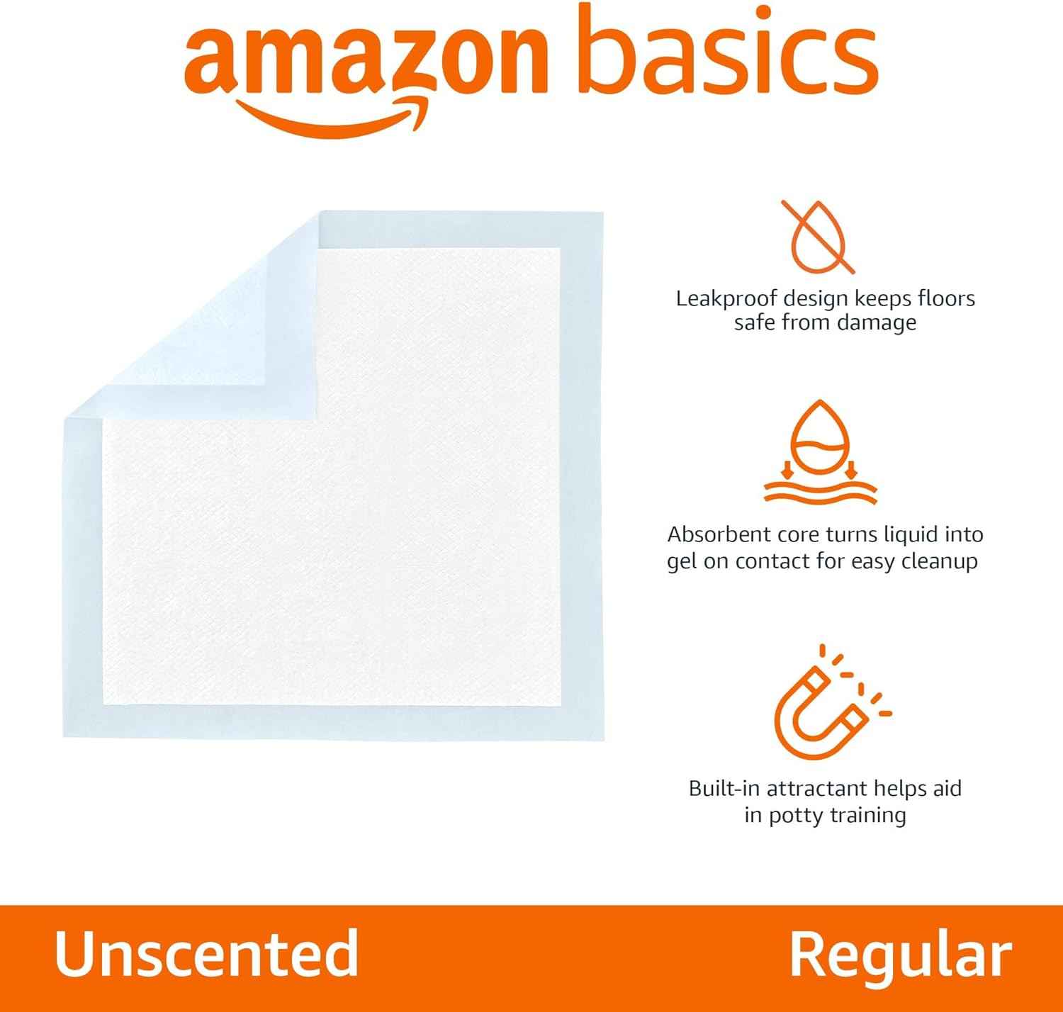 Amazon Basics Leak-Proof Dog Pee Pads – Calming Crate Area Setup for New Puppy Wellness Routine