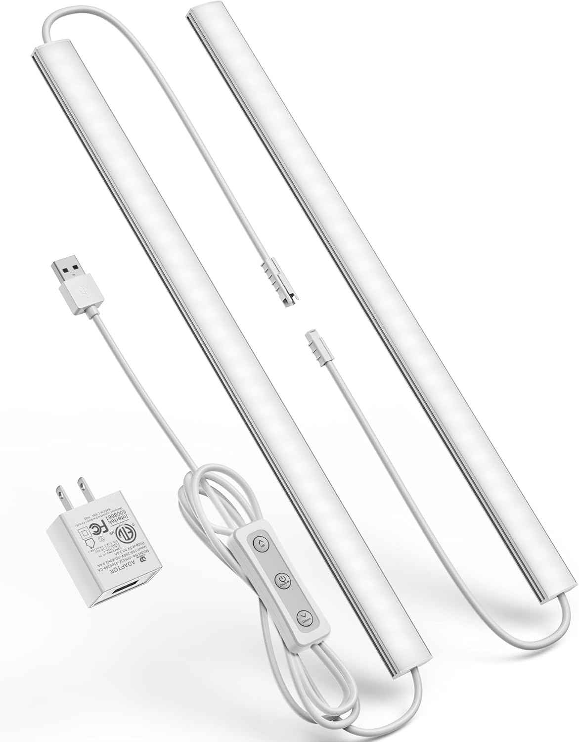 BRIGHTWILL Warm White Under Cabinet LED – Ambient Bar Light for Cozy Bedroom, Living Room, and Entertainment Centers