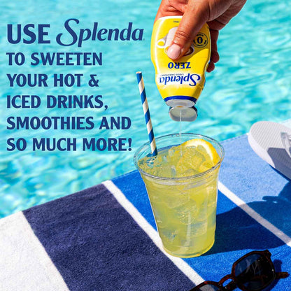 Splenda Liquid Zero Calorie Sweetener Drops – Minimalist Pantry Staple for Clean, Intentional Home Brewing