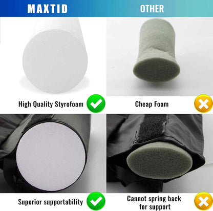 MAXTID Under Door Draft Stopper – Sleek Bedroom Door Decor That Blocks Cold Air and Noise for a Cozy Home Atmosphere