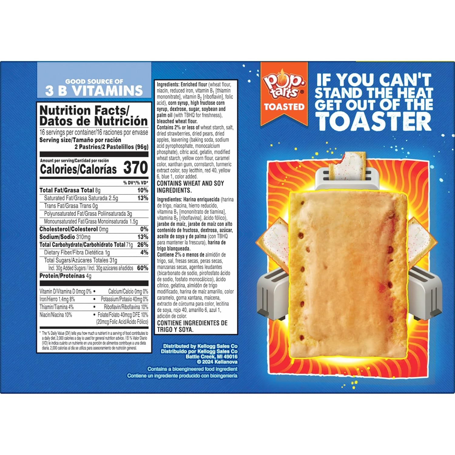 Pop-Tarts Frosted Strawberry Toaster Pastries 32ct – Sweet Treat to Pair with Coffee for a Mindful Morning Ritual