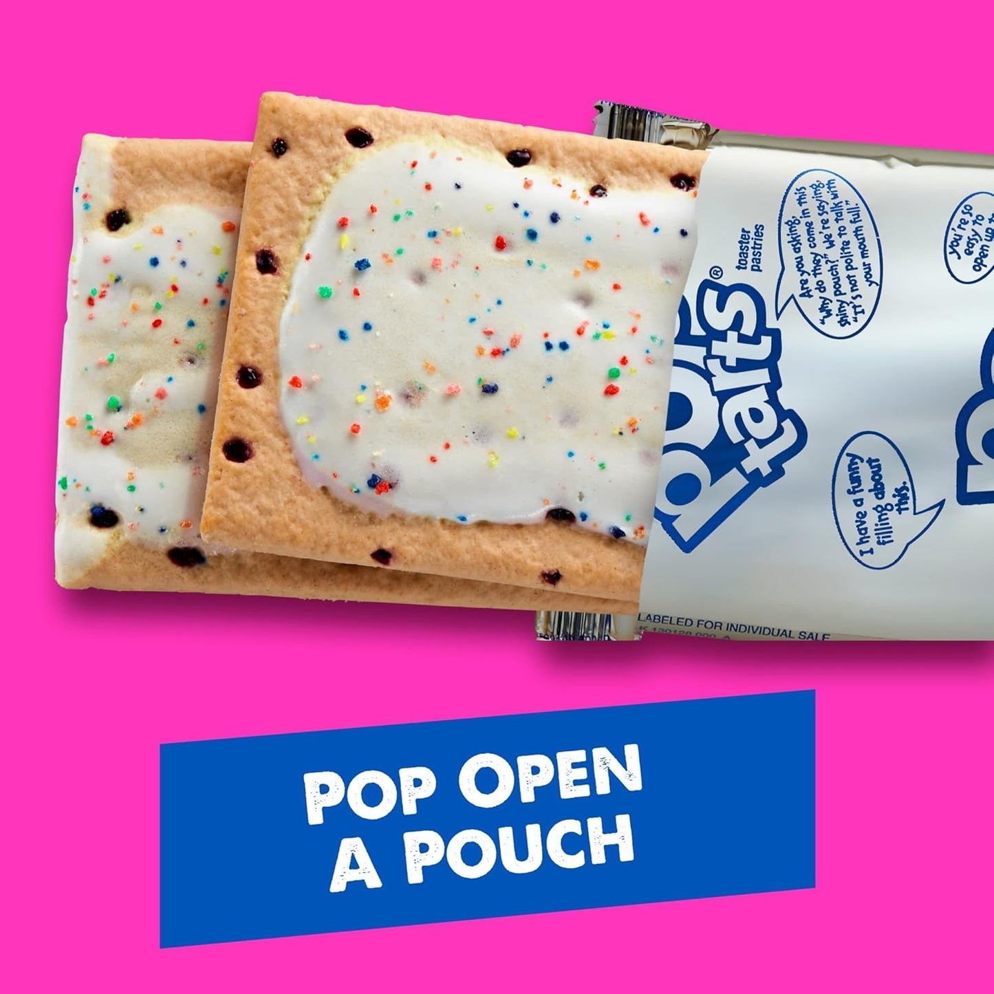 Pop-Tarts Toaster Pastries, Road Trip and Camping Snack, Shelf-Stable Variety Pack, 20.3oz Box (12 Count)