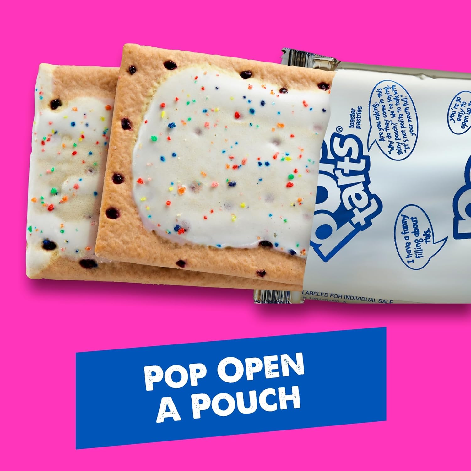 Pop-Tarts Toaster Pastries, Road Trip and Camping Snack, Shelf-Stable Variety Pack, 20.3oz Box (12 Count)