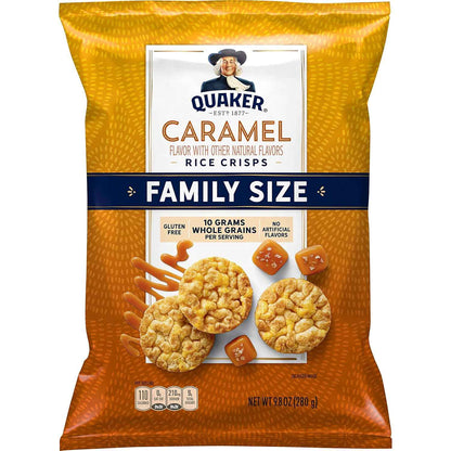 Quaker Rice Crisps Caramel – Simple Pantry Staple for Clutter-Free Snack Drawers