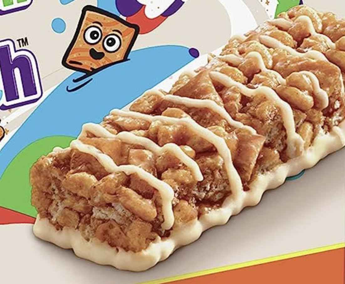Reese's Puffs Cinnamon Toast Crunch Treat Bars – Backpack Snack for School and Practice, 28 ct