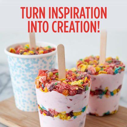 Post Fruity Pebbles Cereal – Gluten Free Kids Breakfast for Family Breakfast Table